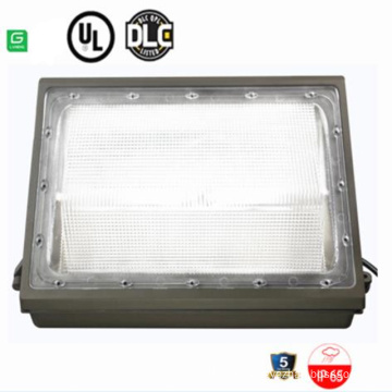 2017 New Product 60w 5880lm High Efficiency 98lm/w LED Light Outdoor Wall Pack Lighting